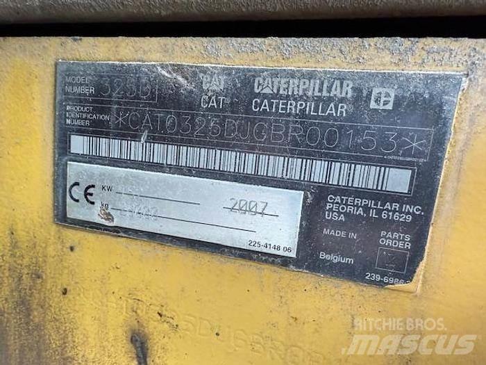 CAT 325 DLN Специальные экскаваторы