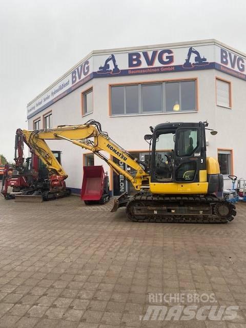 Komatsu PC80MR-3 Малые экскаваторы 7т-12т