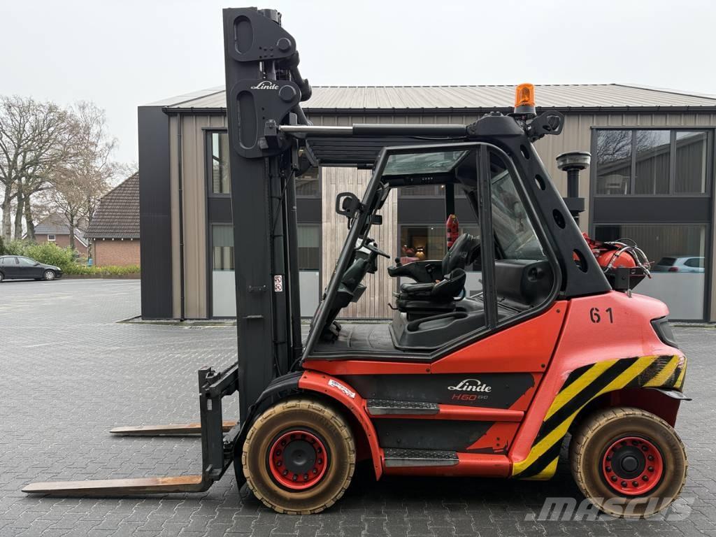 Linde H60T - 03 Газовые погрузчики