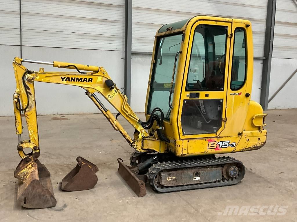 Yanmar B 15 Мини-экскаваторы