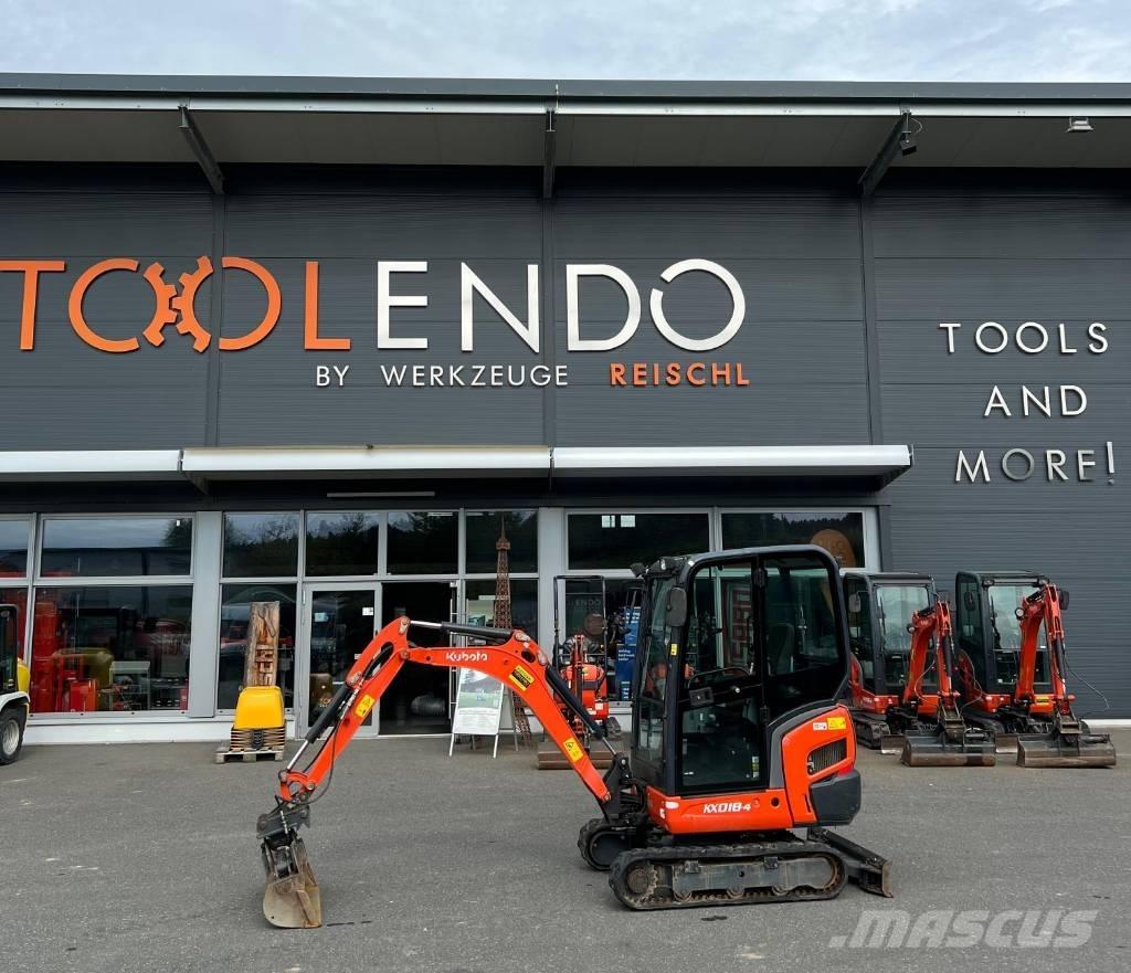 Kubota KX 018-4 Мини-экскаваторы