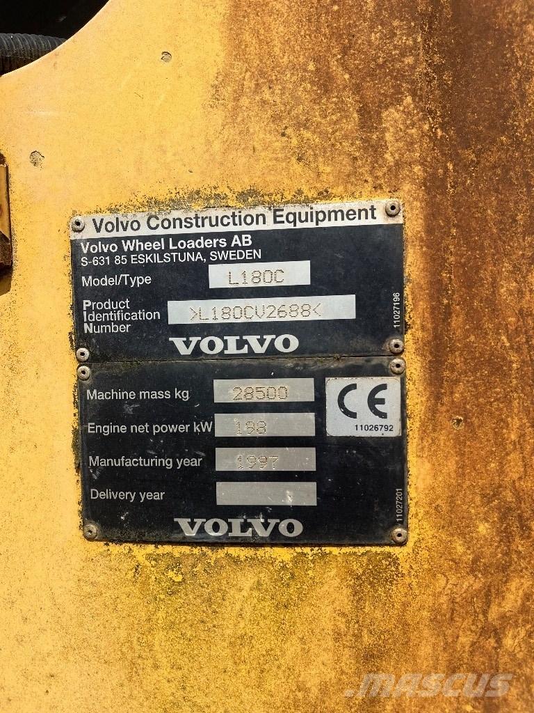Volvo L180c Фронтальные погрузчики