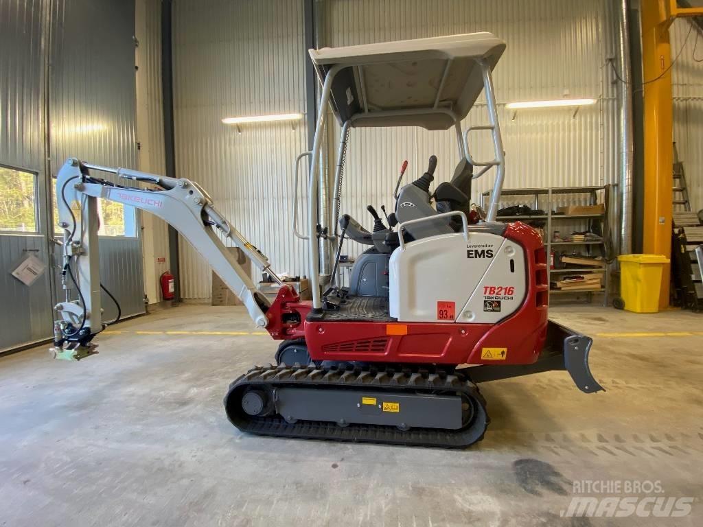 Takeuchi TB 216 A Мини-экскаваторы