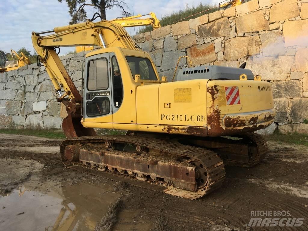 Komatsu PC210LC-6K Гусеничные экскаваторы