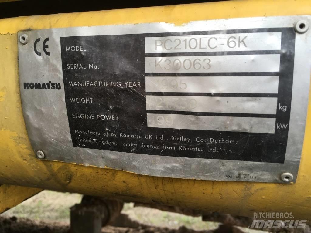 Komatsu PC210LC-6K Гусеничные экскаваторы