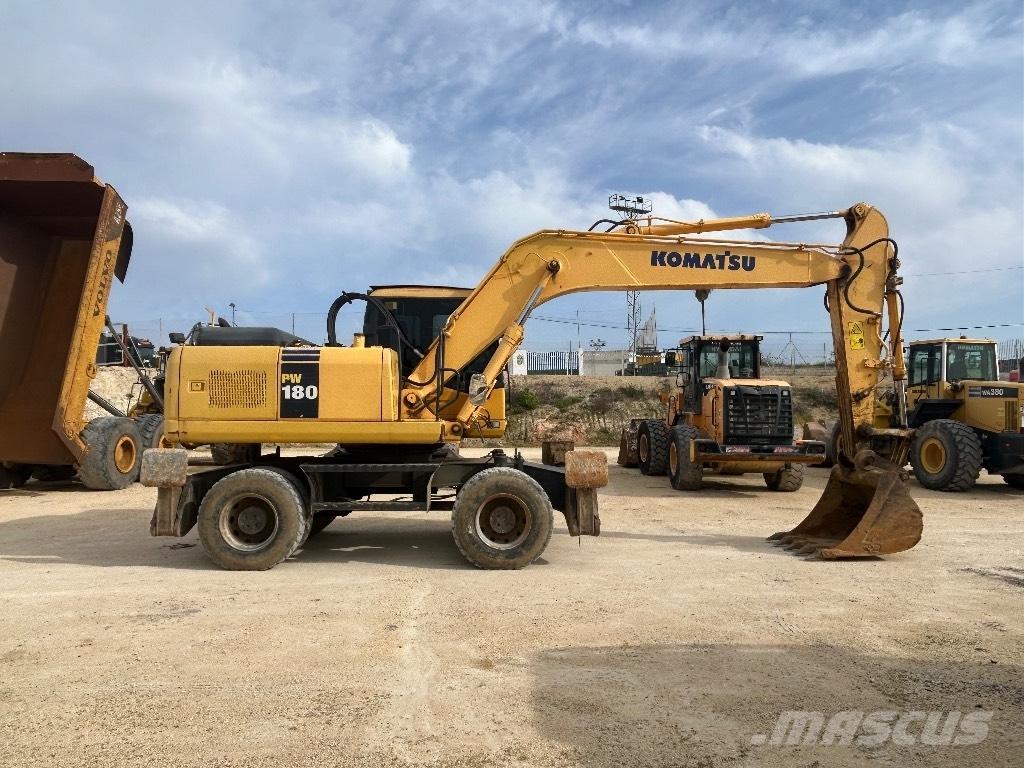 Komatsu PW 180 Колёсные экскаваторы