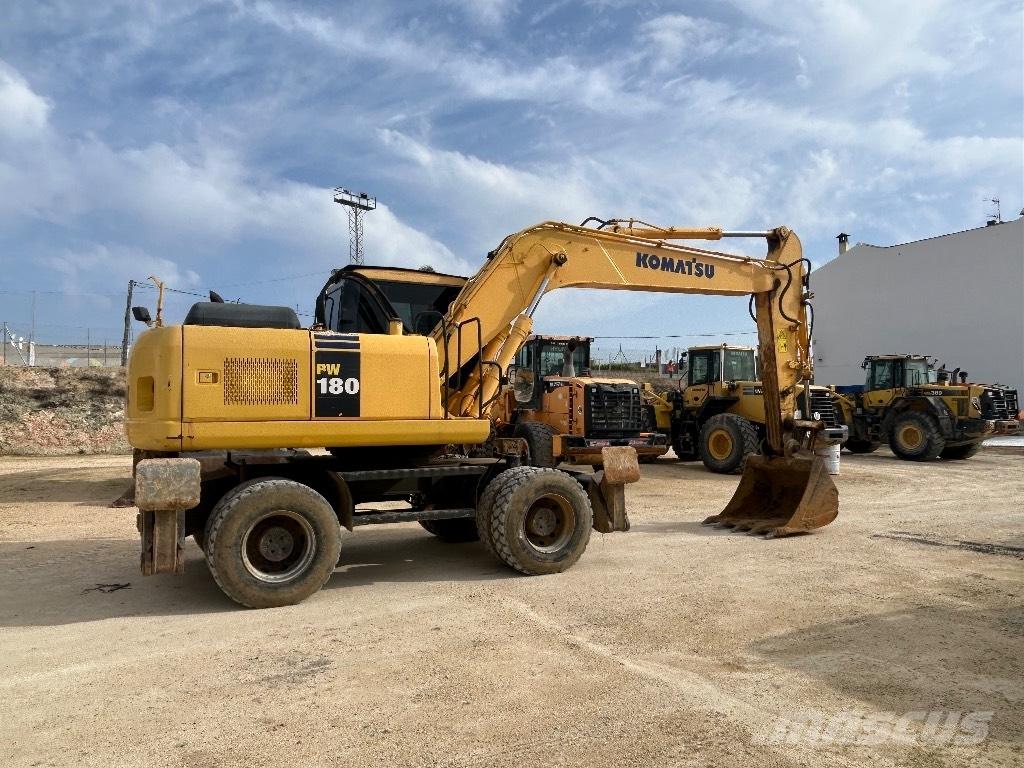 Komatsu PW 180 Колёсные экскаваторы
