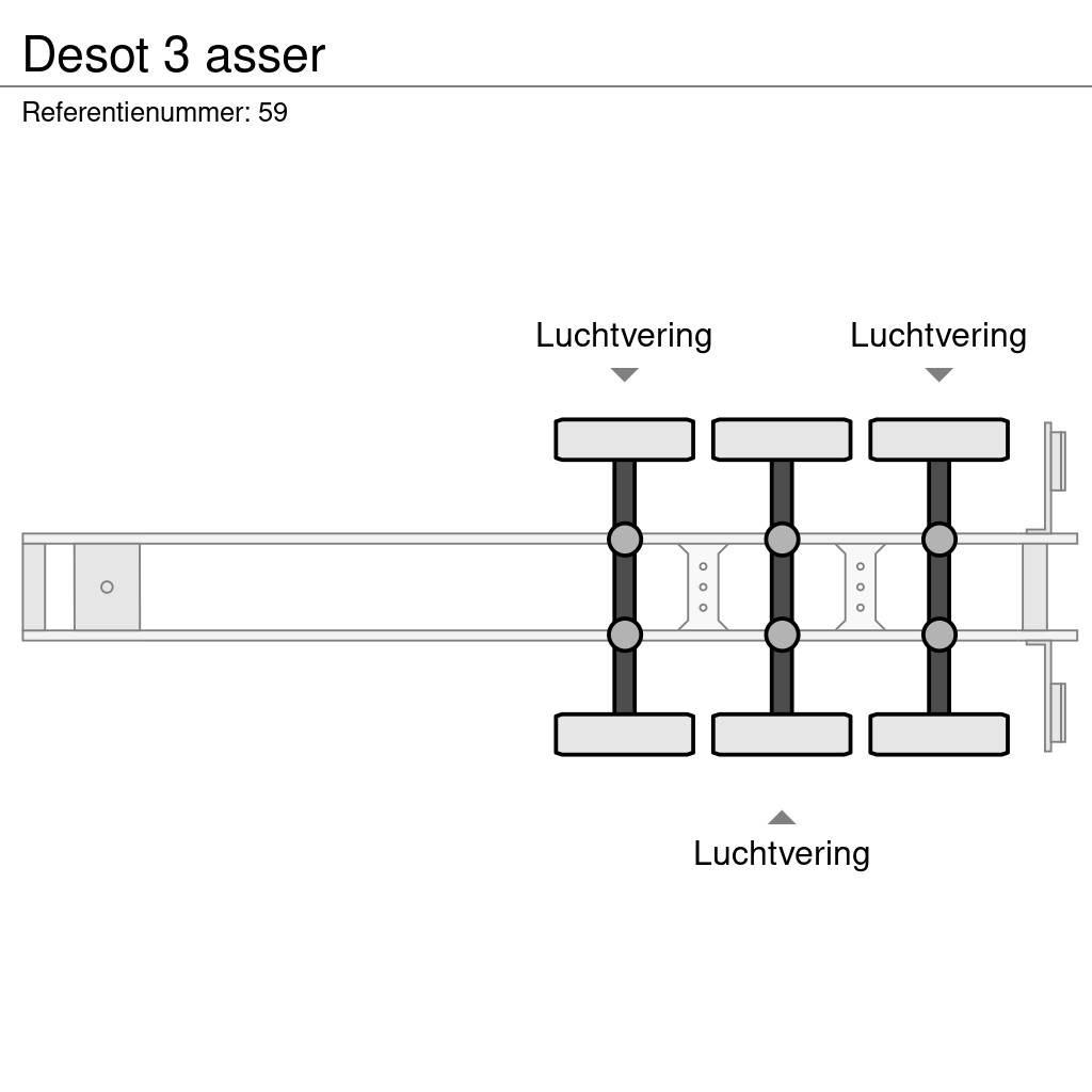 Desot 3 asser Прочие полуприцепы