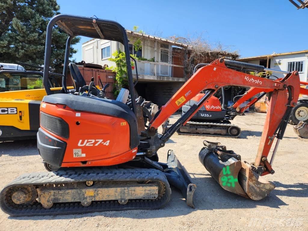 Kubota U 27-4 Мини-экскаваторы
