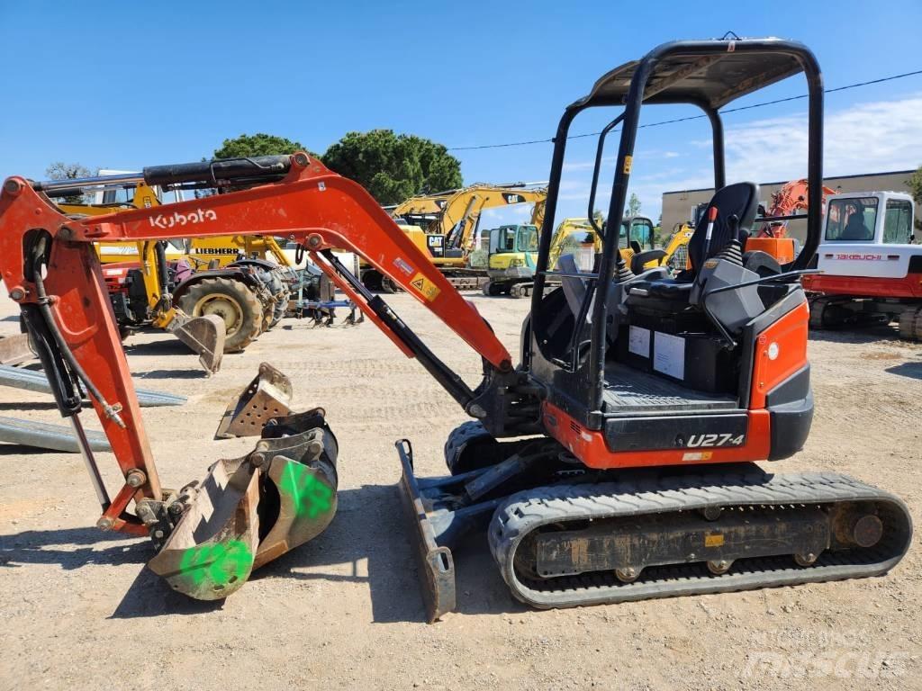 Kubota U 27-4 Мини-экскаваторы