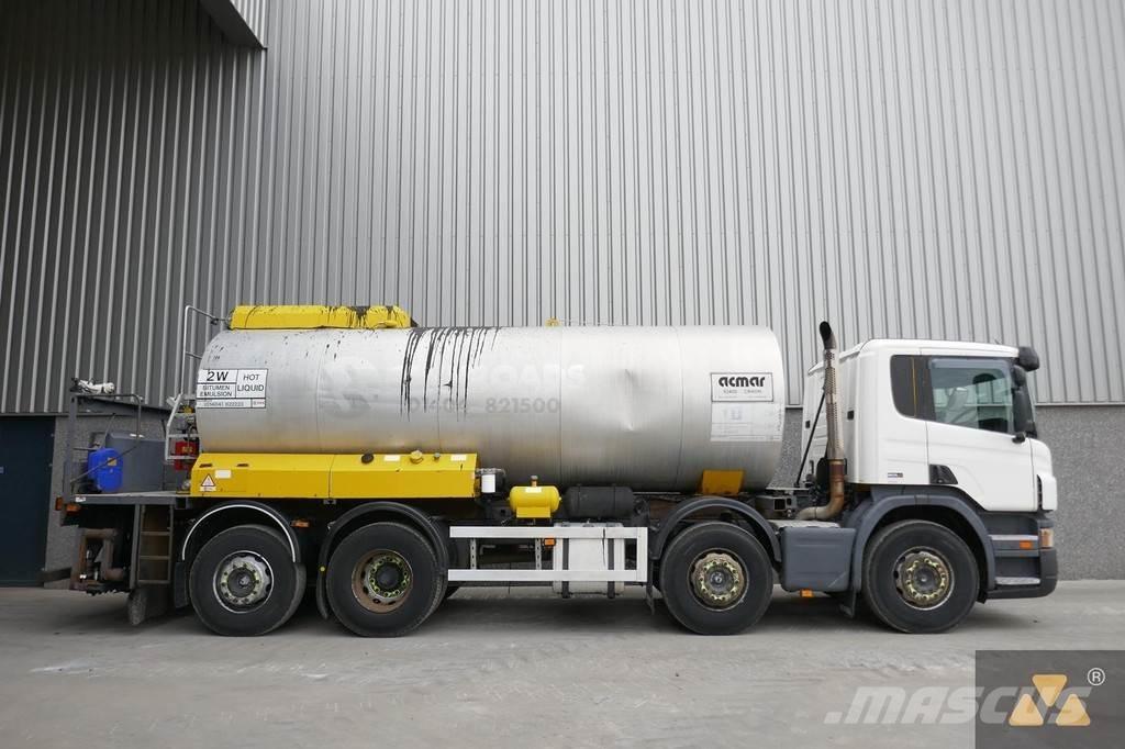 Scania P380 8x2 Специальные грузовики