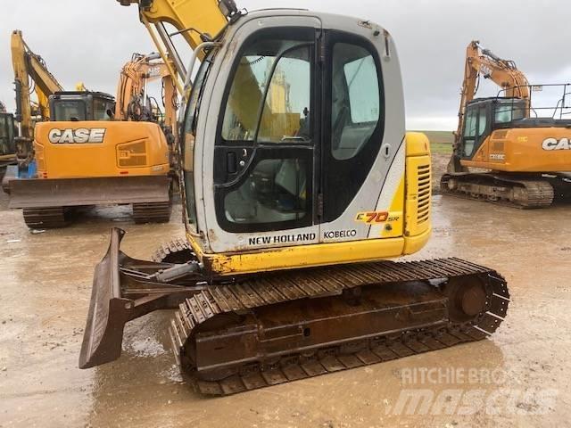 New Holland E 70 SR Малые экскаваторы 7т-12т