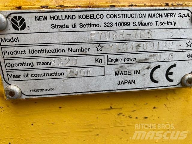 New Holland E 70 SR Малые экскаваторы 7т-12т