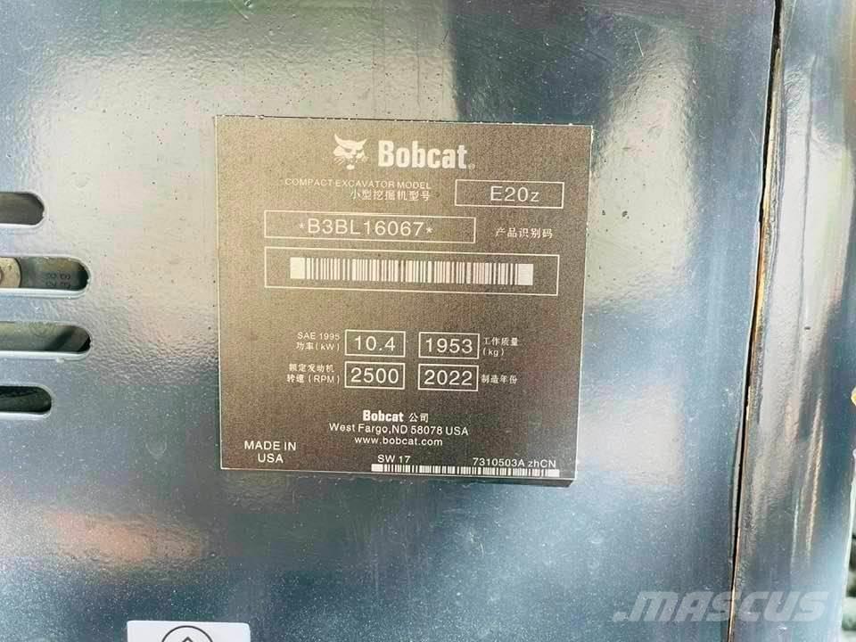Bobcat E20z Мини-экскаваторы
