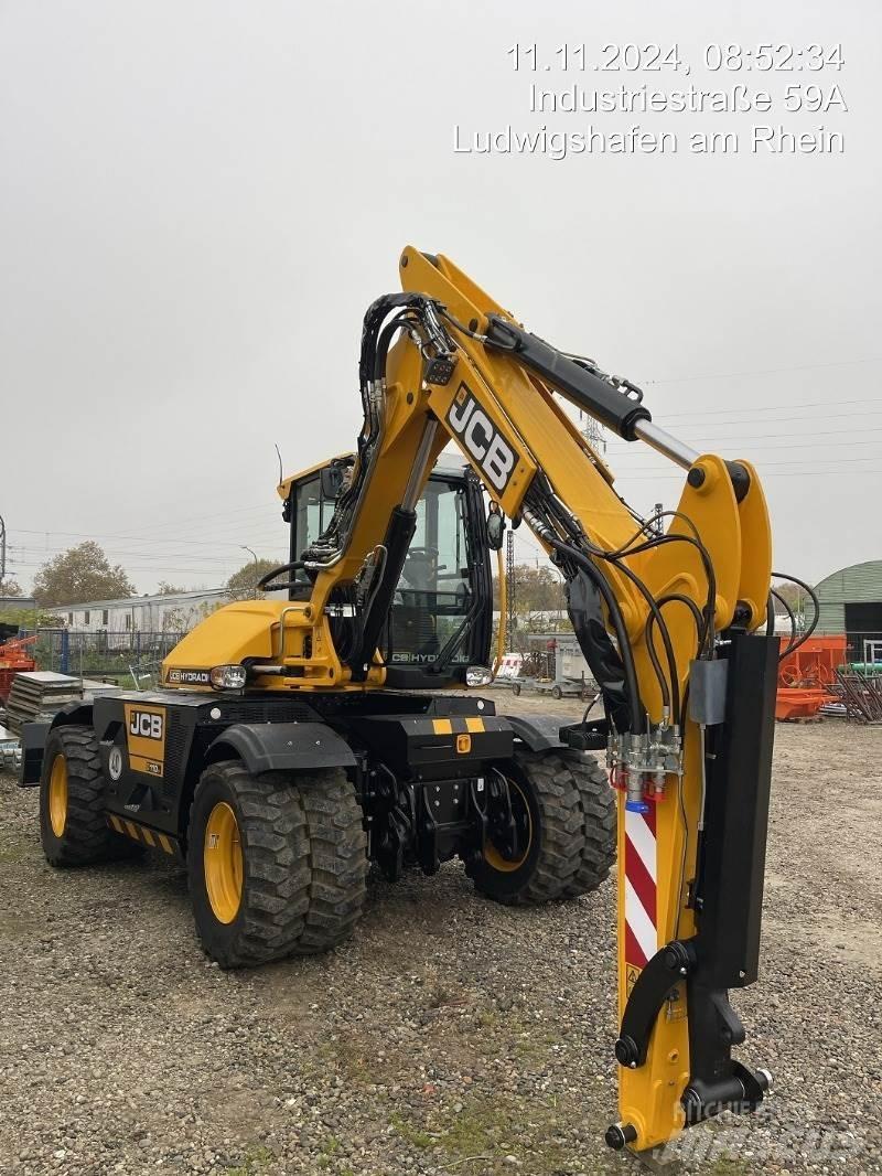 JCB HydraDig 110W Колёсные экскаваторы
