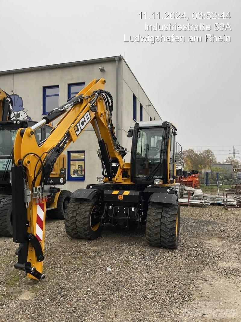 JCB HydraDig 110W Колёсные экскаваторы