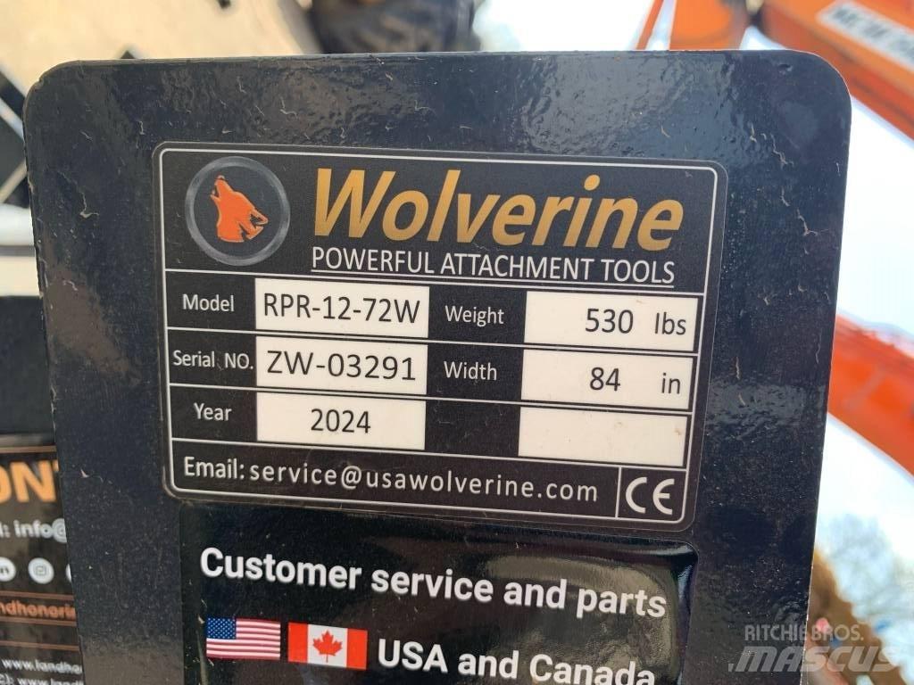  Wolverine RPR-12-72W Компоненты строительной техники