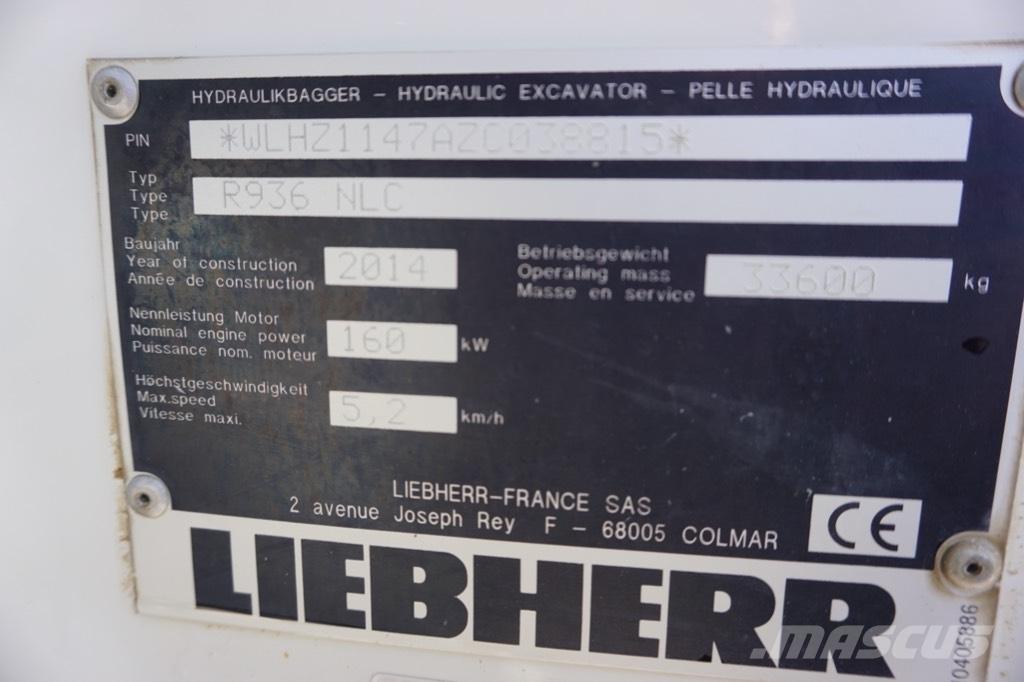 Liebherr R 936 N LC Гусеничные экскаваторы