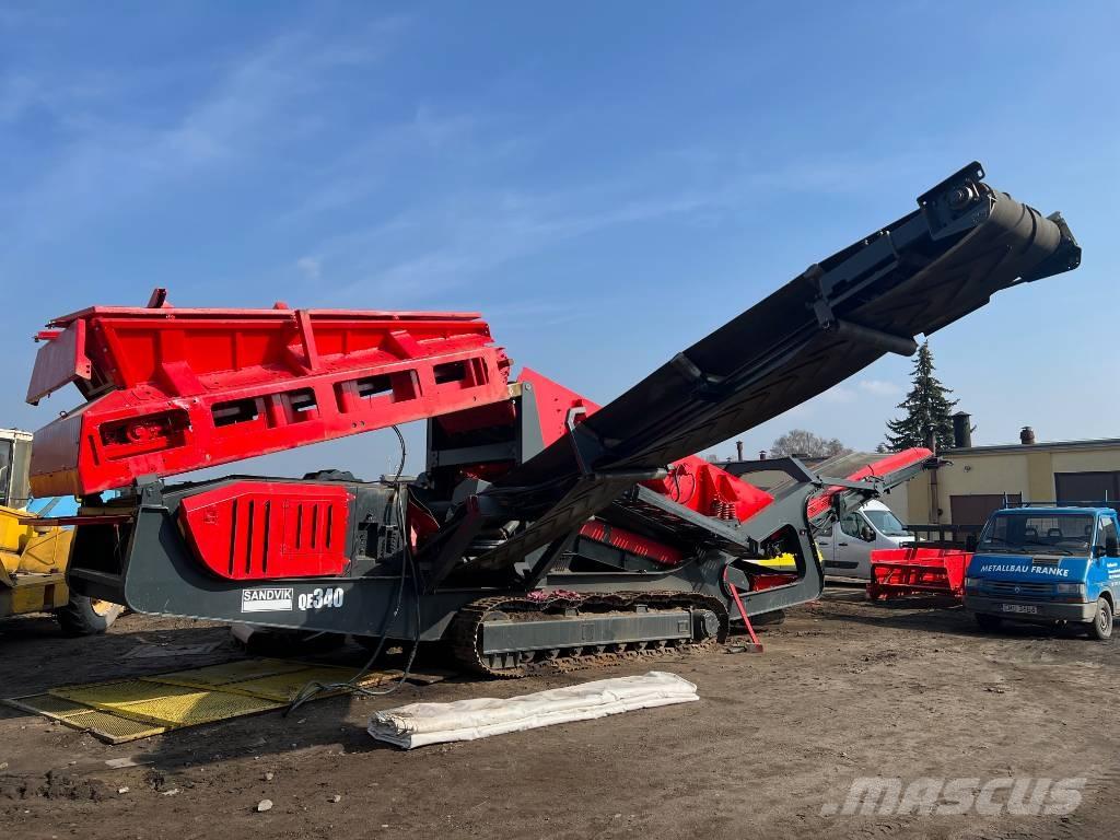 Sandvik QE 340 Мобильные грохоты