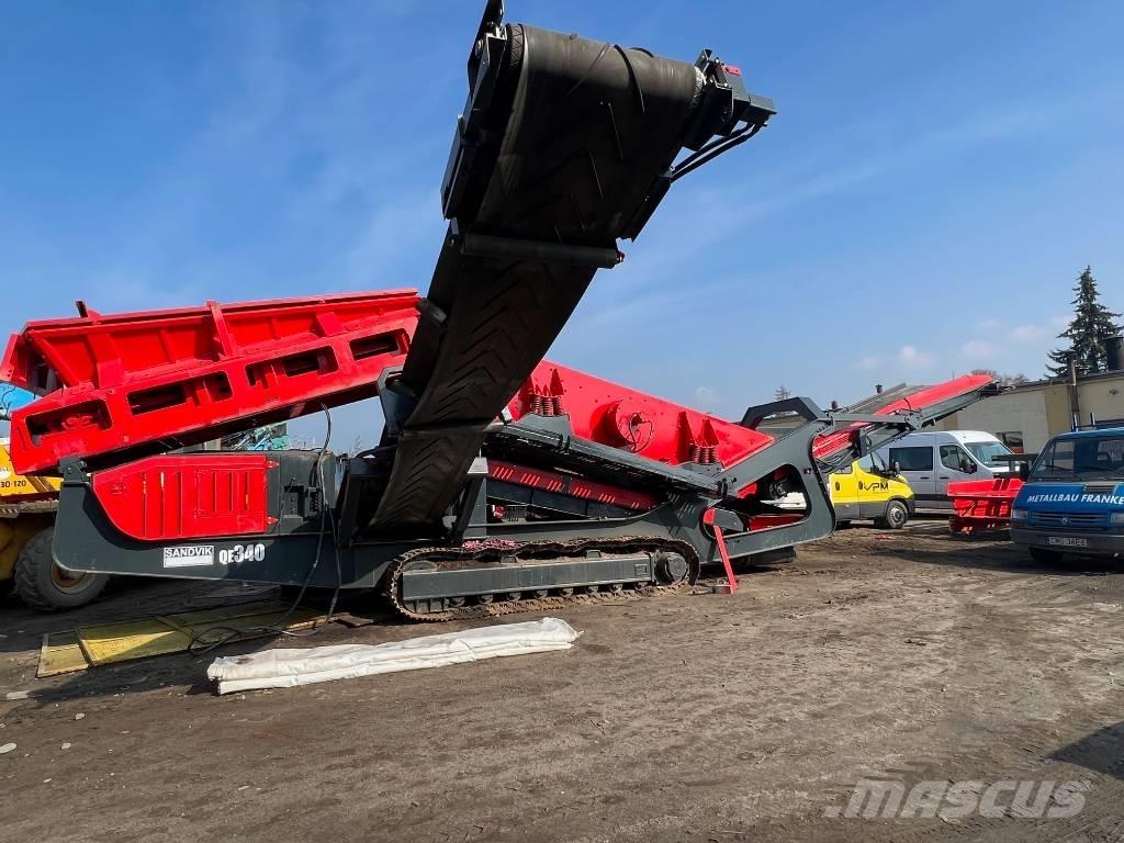 Sandvik QE 340 Мобильные грохоты