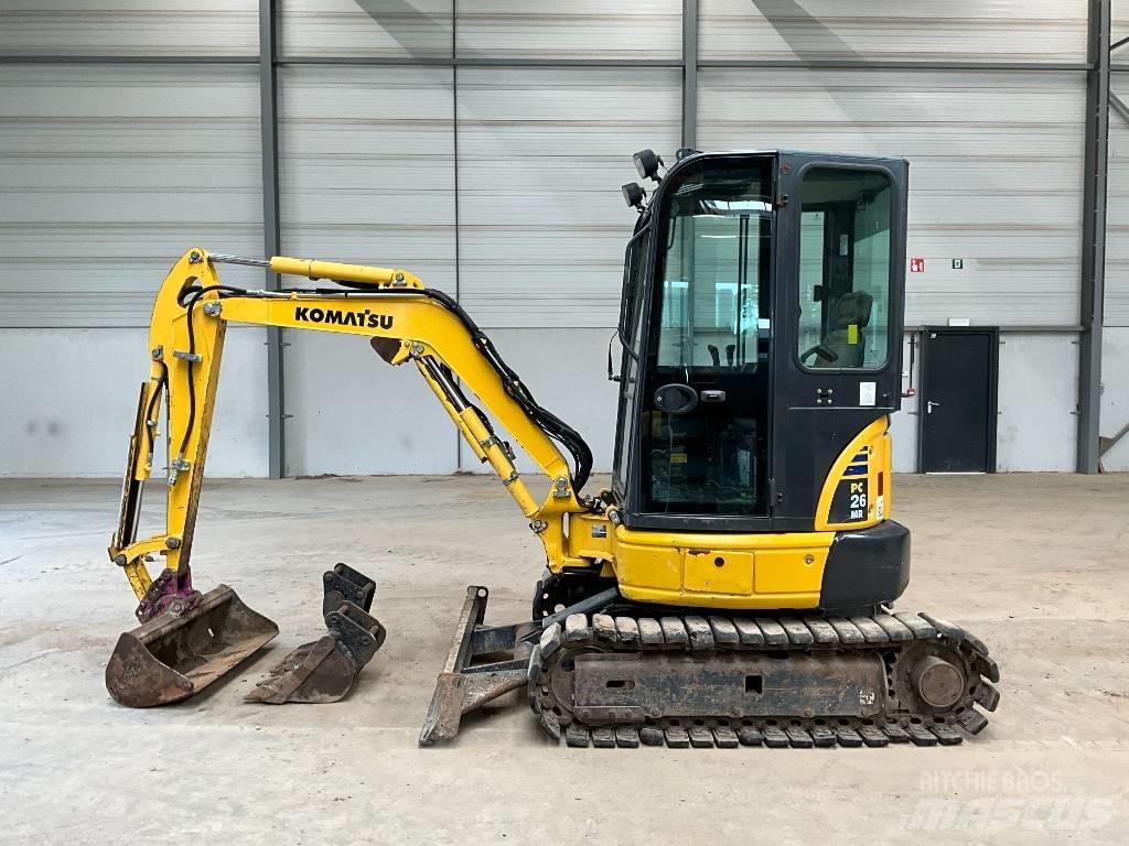 Komatsu PC 26 MR-3 Мини-экскаваторы