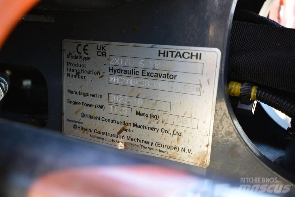 Hitachi ZX 17 U-6 Мини-экскаваторы