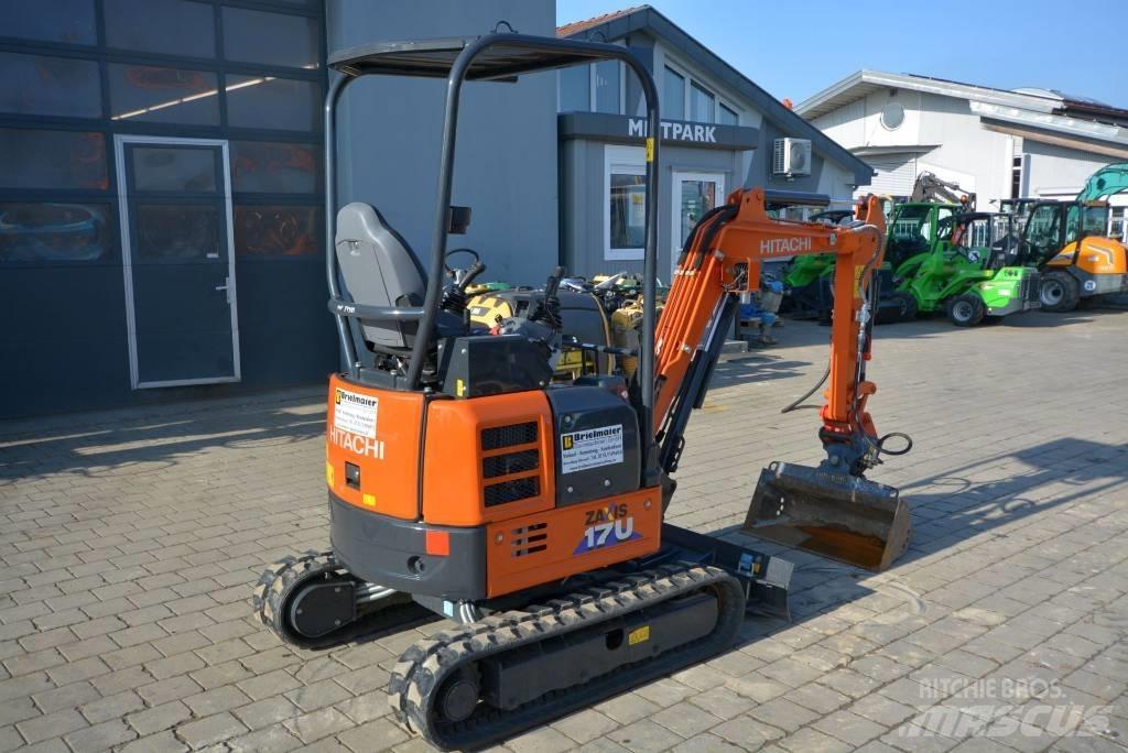 Hitachi ZX 17 U-6 Мини-экскаваторы