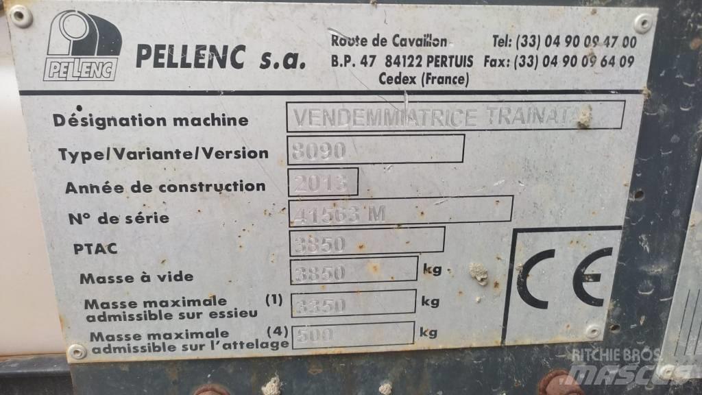 Pellenc 8090 Виноградоуборочные комбайны
