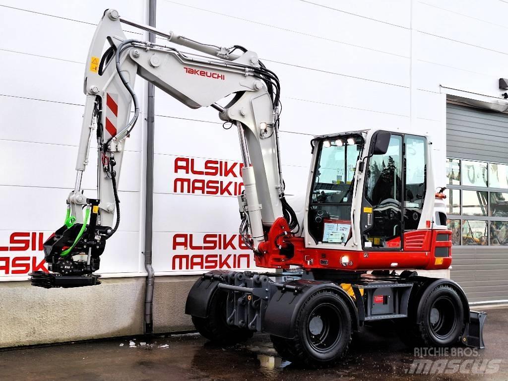 Takeuchi TB 395 W Колёсные экскаваторы