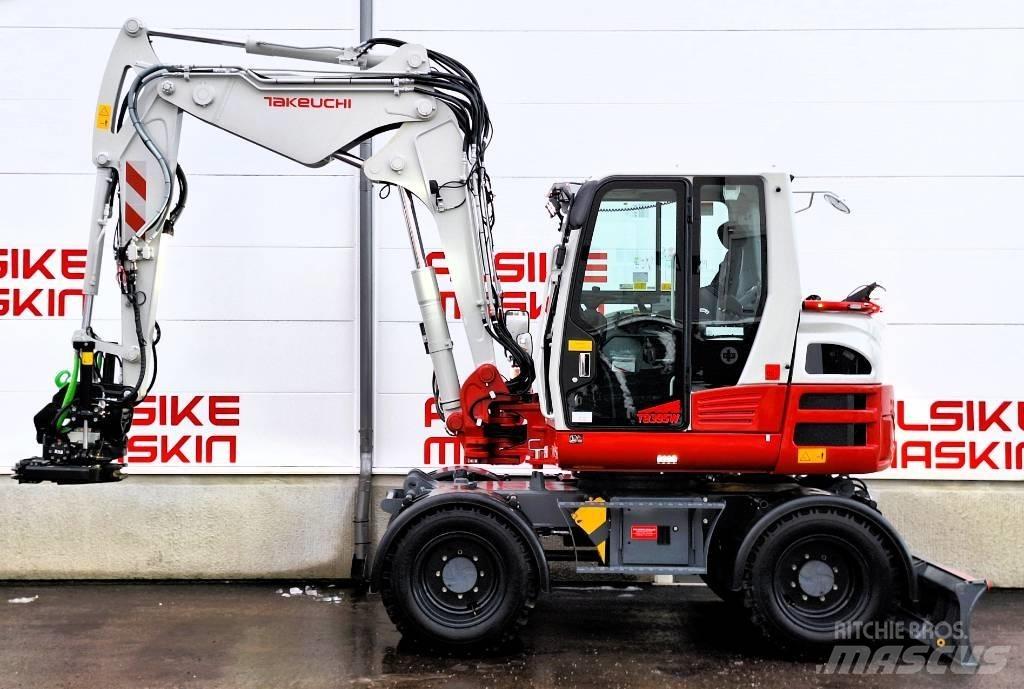 Takeuchi TB 395 W Колёсные экскаваторы