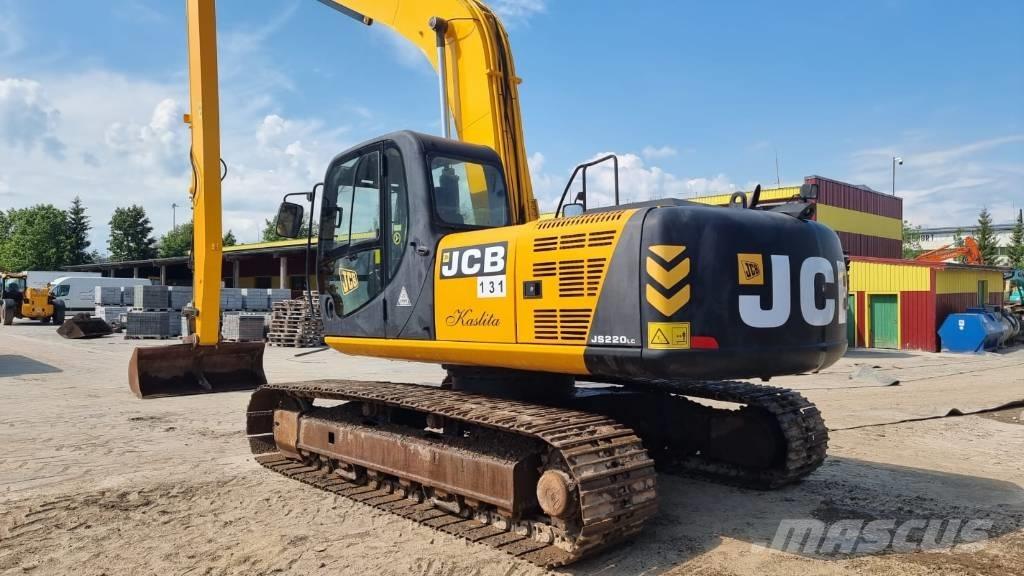 JCB JS220 EXTRA Long Гусеничные экскаваторы