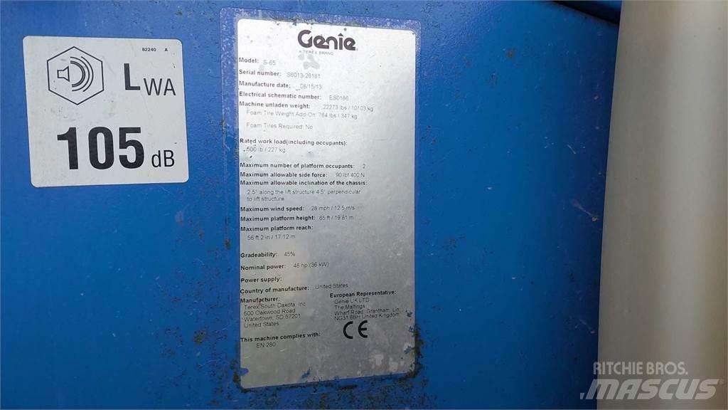 Genie S65 Телескопические подъемники