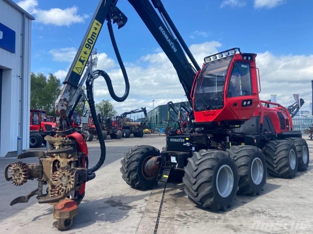 Komatsu 901XC Харвестеры