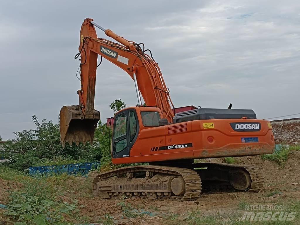 Doosan DX420LC Малые экскаваторы 7т-12т