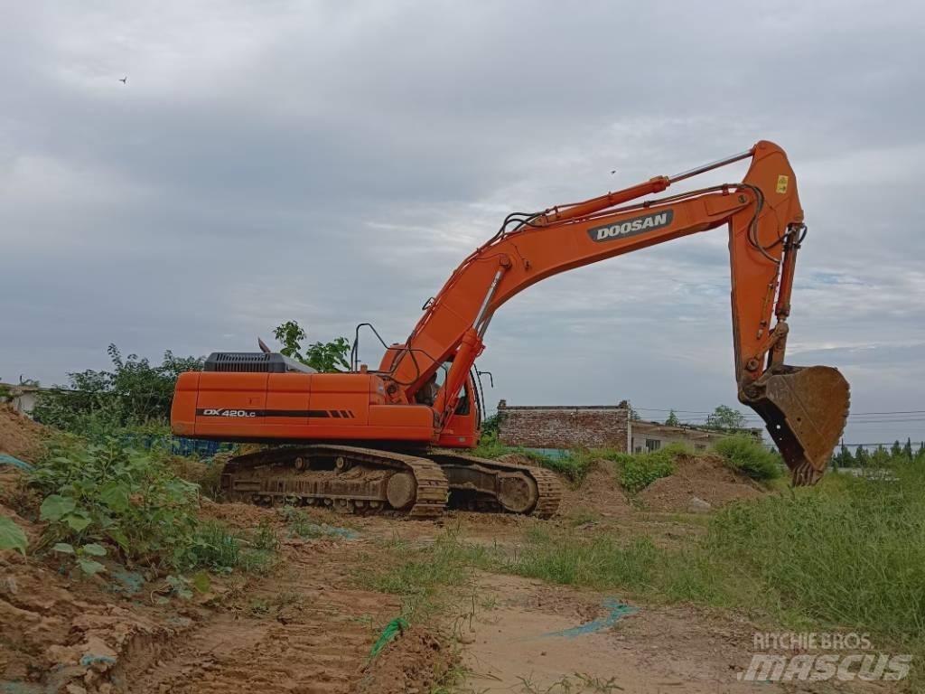 Doosan DX420LC Малые экскаваторы 7т-12т