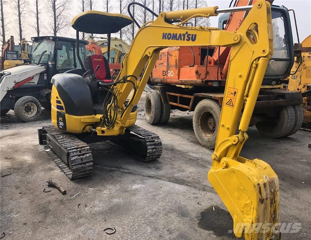 Komatsu PC30 Мини-экскаваторы
