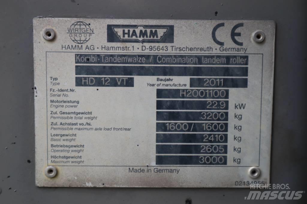 Hammar HD12VT Комбинированные катки