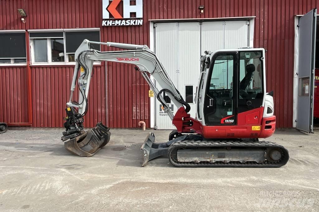 Takeuchi TB 260 Мини-экскаваторы