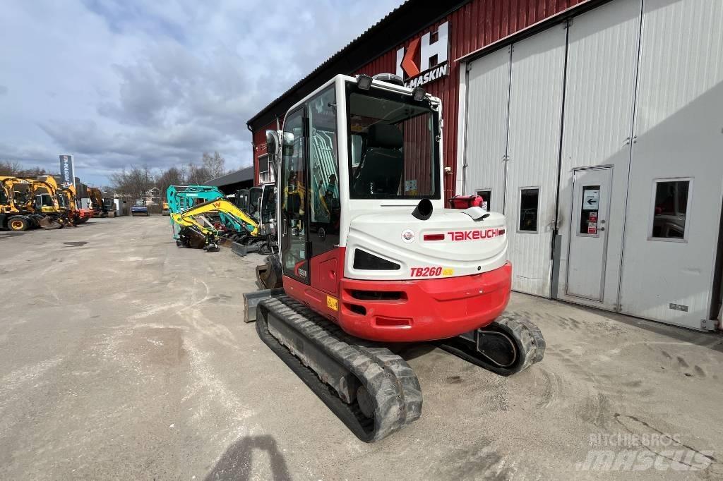 Takeuchi TB 260 Мини-экскаваторы