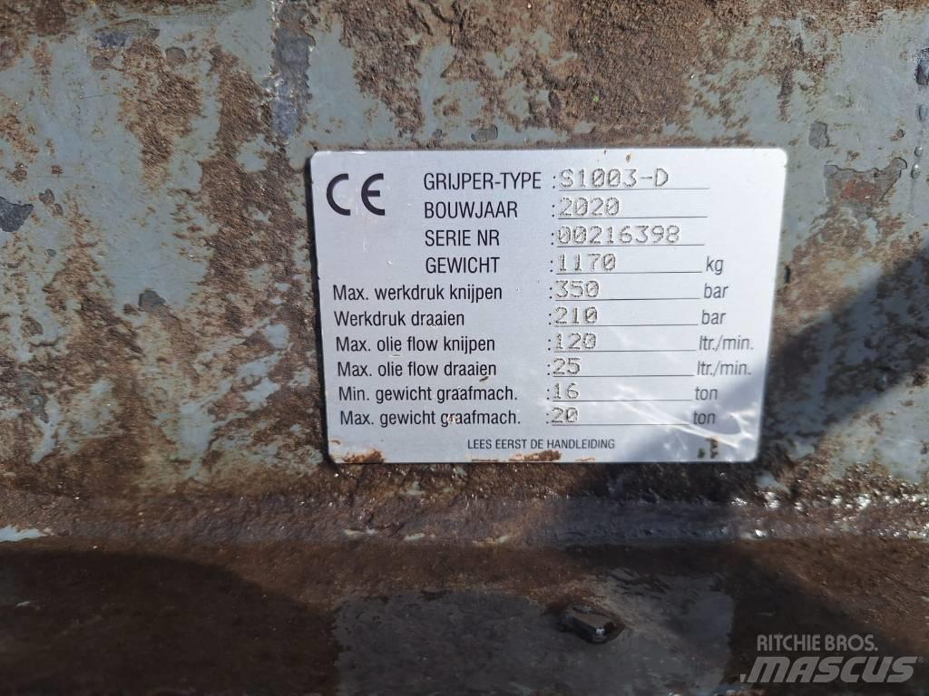 Zijtveld S1003-D Грейферы