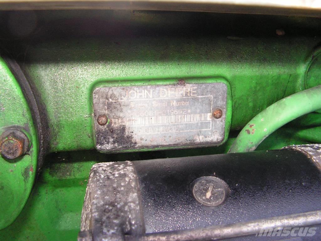 John Deere 8100 Двигатели