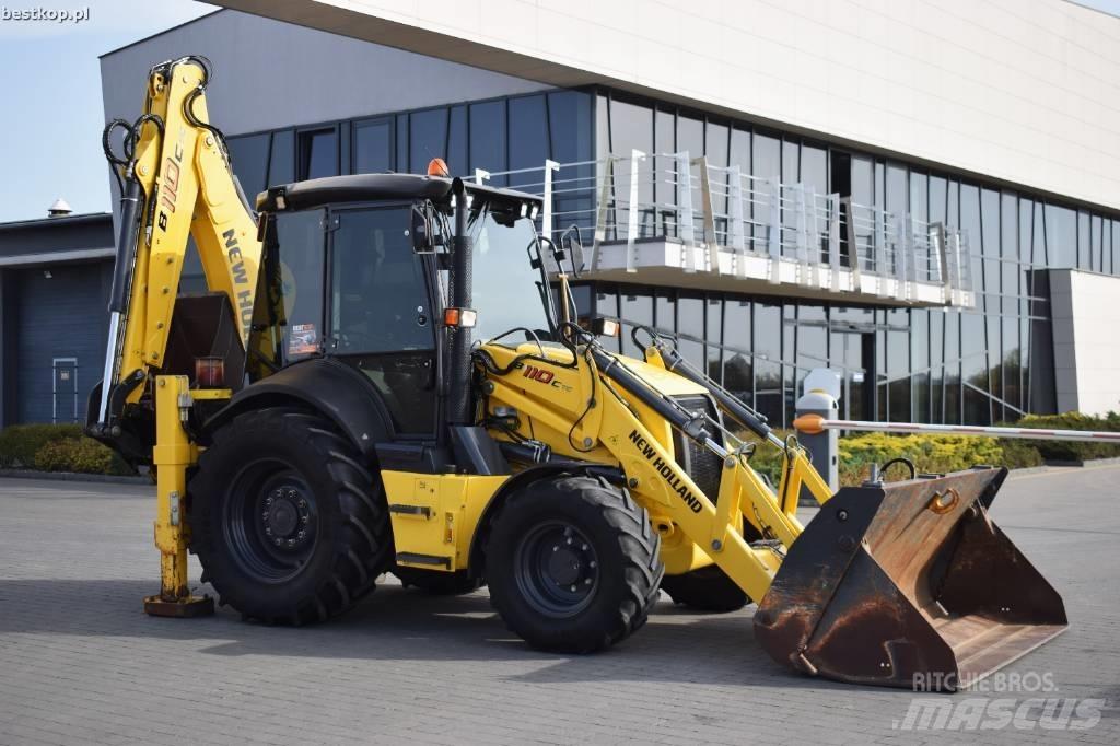 New Holland B 110 C Экскаваторы-погрузчики