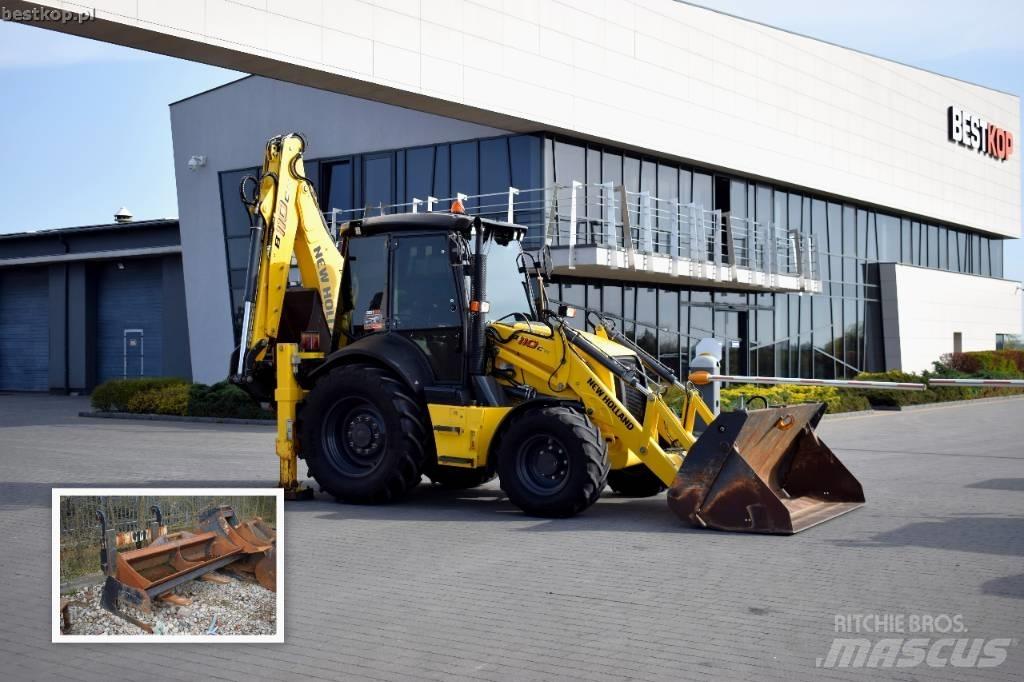 New Holland B 110 C Экскаваторы-погрузчики