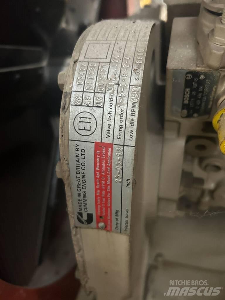 Cummins 6CTA8.3 Дизельные генераторы