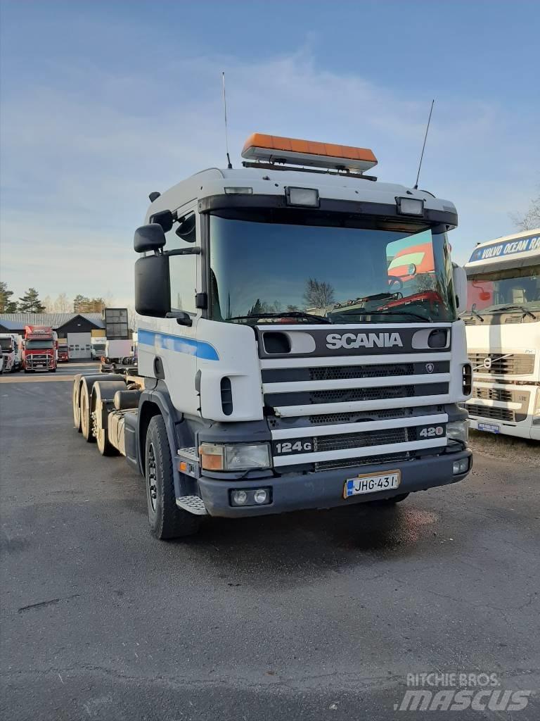 Scania P 124 Грузовики-Мультилифты