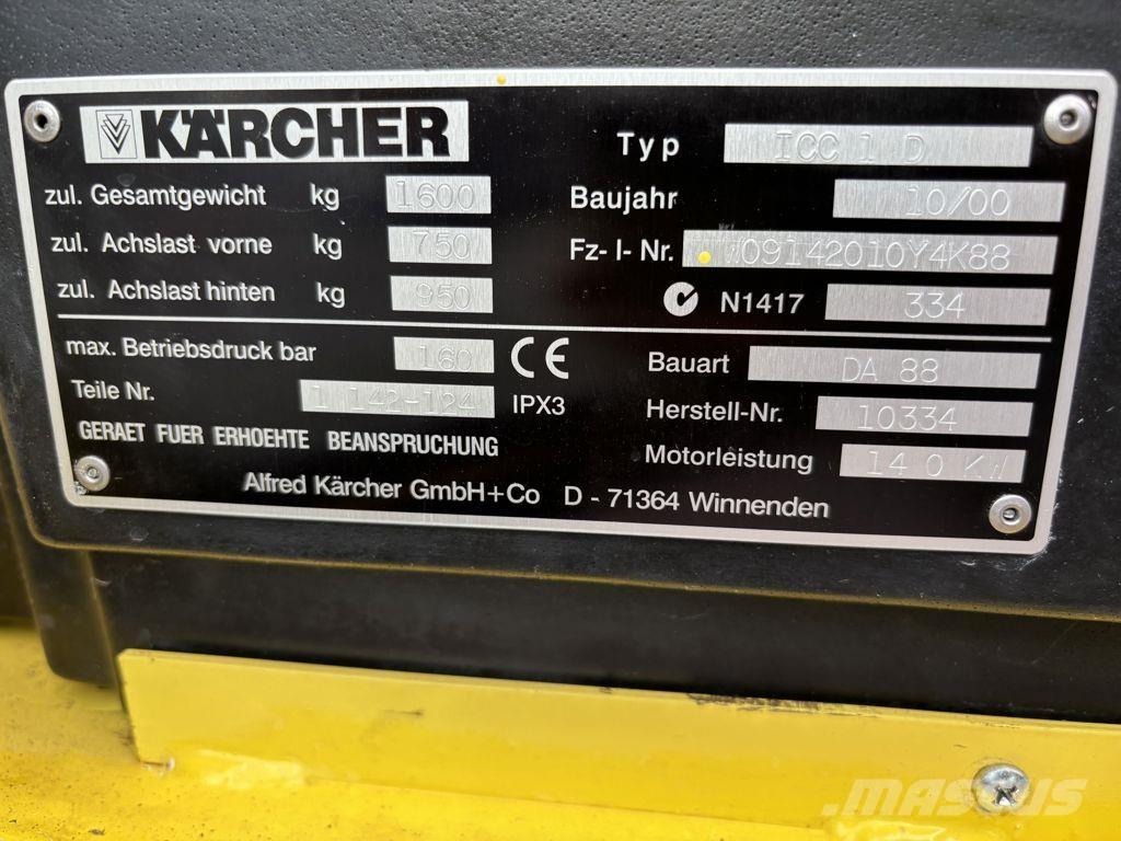 Kärcher 1CC1 Вакуумные уборочные машины