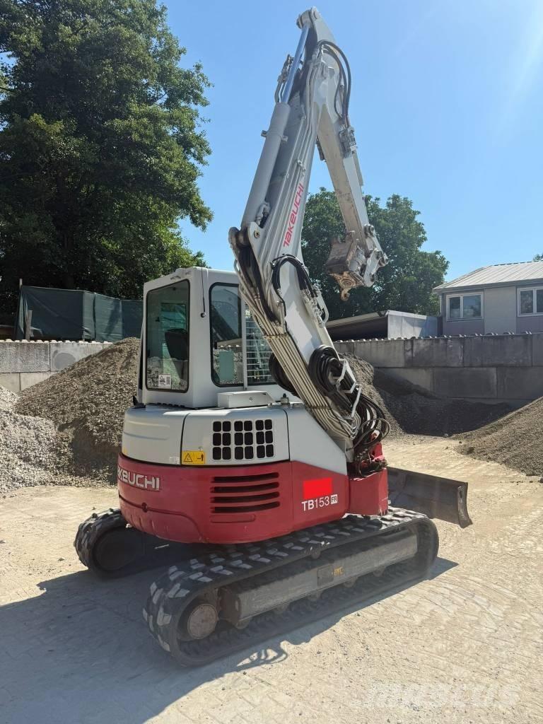 Takeuchi TB 153 FR Мини-экскаваторы