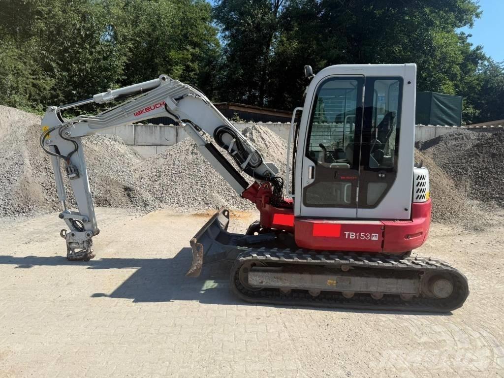 Takeuchi TB 153 FR Мини-экскаваторы