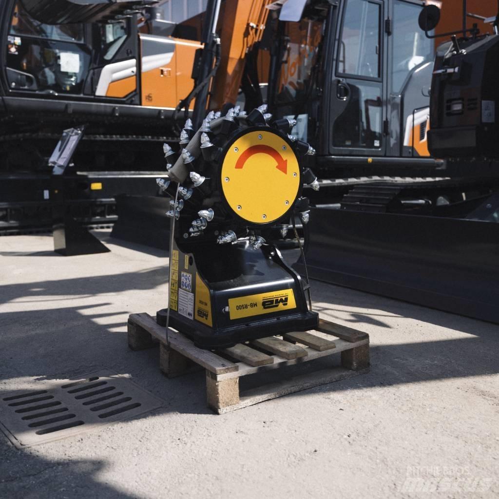MB Crusher MB-R500 Поворотные каретки