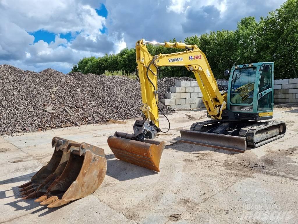 Yanmar Vio 80 U Малые экскаваторы 7т-12т